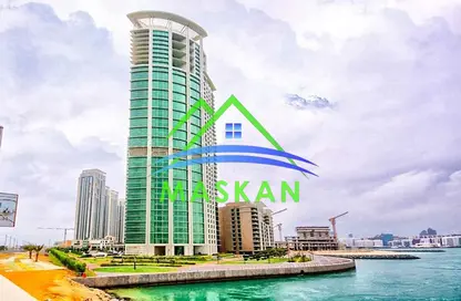 Apartment - 2 Bedrooms - 3 Bathrooms for rent in RAK Tower - Marina Square - Al Reem Island - Abu Dhabi