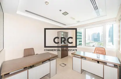 Office Space - Studio - 2 Bathrooms for rent in One Lake Plaza - JLT Cluster T - Jumeirah Lake Towers - Dubai