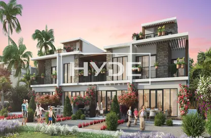 Townhouse - 4 Bedrooms - 3 Bathrooms for sale in Ibiza - Damac Lagoons - Dubai