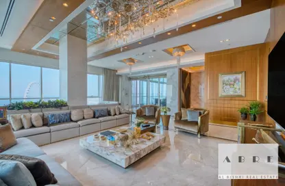 Penthouse - 4 Bedrooms - 5 Bathrooms for sale in Al Bateen Residences - Jumeirah Beach Residence - Dubai