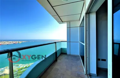 Apartment - 2 Bedrooms - 4 Bathrooms for rent in Al Reef Tower - Corniche Road - Abu Dhabi