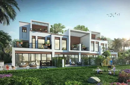 Townhouse - 5 Bedrooms - 5 Bathrooms for sale in Costa Brava 2 - Costa Brava at DAMAC Lagoons - Damac Lagoons - Dubai