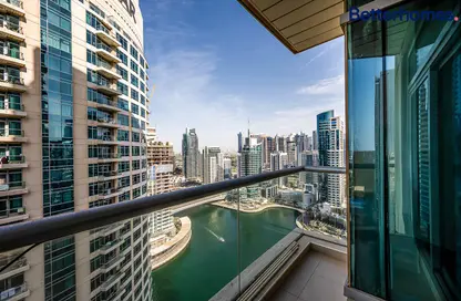 Apartment - 1 Bedroom - 2 Bathrooms for rent in Fairfield Tower - Park Island - Dubai Marina - Dubai