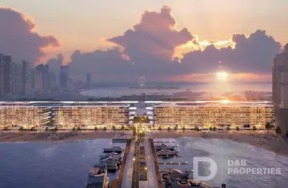 Apartment - 1 Bedroom - 2 Bathrooms for sale in Dubai Harbour Residences (Area 3) - Dubai Harbour Residences - Dubai Harbour - Dubai