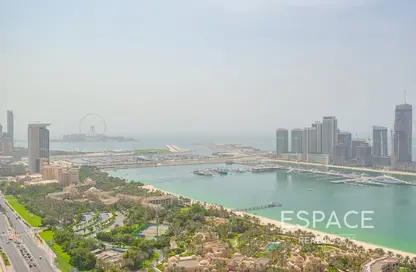 Water View image for: Apartment - 2 Bedrooms - 3 Bathrooms for rent in Palm View - Dubai Media City - Dubai, Image 1