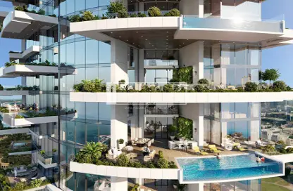 Apartment - 2 Bedrooms - 2 Bathrooms for sale in Cavalli Casa Tower - Al Sufouh 2 - Al Sufouh - Dubai