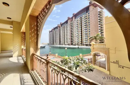 Apartment - 3 Bedrooms - 5 Bathrooms for rent in Marina Residences 6 - Marina Residences - Palm Jumeirah - Dubai