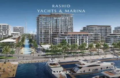 Apartment - 2 Bedrooms - 2 Bathrooms for sale in Seagate Building 1 - Seagate - Mina Rashid - Dubai