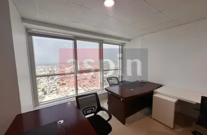 Office Space - Studio - 4 Bathrooms for rent in Aspin Tower - Sheikh Zayed Road - Dubai