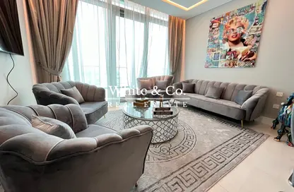 دوبلكس - غرفة نوم - 2 حمامات للايجار في فندق ومساكن إس إل إس دبي - الخليج التجاري - دبي