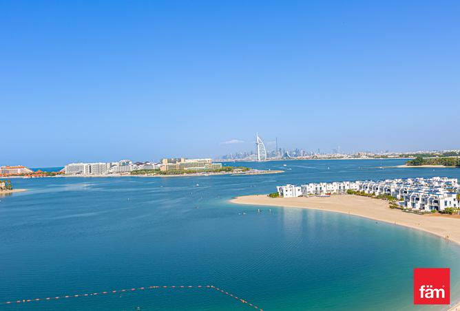 Apartment - 1 Bedroom - 2 Bathrooms for rent in Al Haseer - Shoreline Apartments - Palm Jumeirah - Dubai