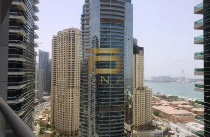 Apartment - 2 Bedrooms - 3 Bathrooms for rent in Skyview Tower - Dubai Marina - Dubai