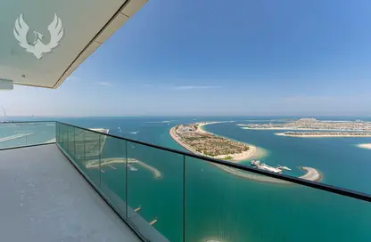 Apartment - 3 Bedrooms - 4 Bathrooms for rent in Beach Vista - EMAAR Beachfront - Dubai Harbour - Dubai