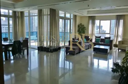 Apartment - 3 Bedrooms - 4 Bathrooms for rent in La Residencia Del Mar - Dubai Marina - Dubai