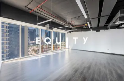 Office Space - Studio - 1 Bathroom for rent in The Binary Tower - Business Bay - Dubai