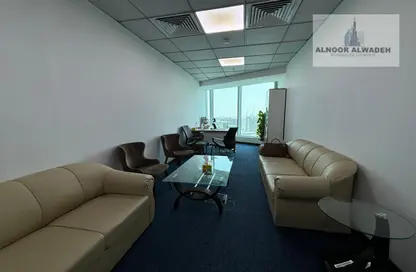 Office Space - Studio - 4 Bathrooms for rent in The Prime Tower - Business Bay - Dubai