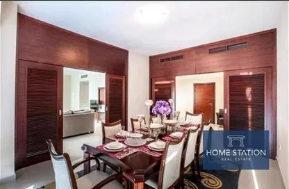 Dining Room image for: Apartment - 3 Bedrooms - 5 Bathrooms for rent in Al Barsha 1 - Al Barsha - Dubai, Image 1