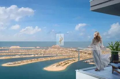 Apartment - 1 Bedroom - 1 Bathroom for sale in Seapoint - EMAAR Beachfront - Dubai Harbour - Dubai