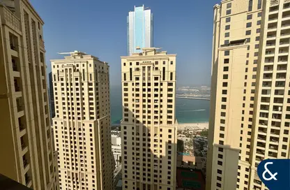 Apartment - 4 Bedrooms - 4 Bathrooms for rent in Sadaf 1 - Sadaf - Jumeirah Beach Residence - Dubai