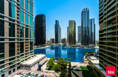 Apartment - 1 Bedroom - 1 Bathroom for rent in Global Lake View - JLT Cluster E - Jumeirah Lake Towers - Dubai