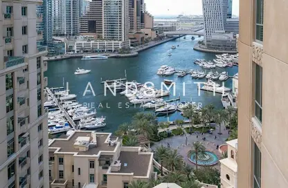 Apartment - 4 Bedrooms - 4 Bathrooms for rent in Al Mesk Tower - Emaar 6 Towers - Dubai Marina - Dubai