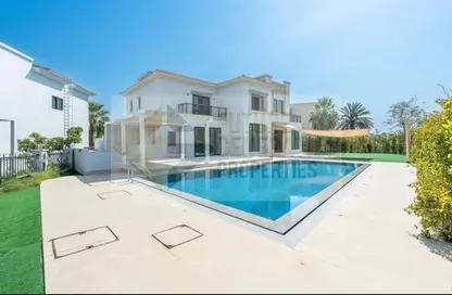 Villa - 4 Bedrooms - 5 Bathrooms for rent in Entertainment Foyer - Mediterranean Clusters - Jumeirah Islands - Dubai