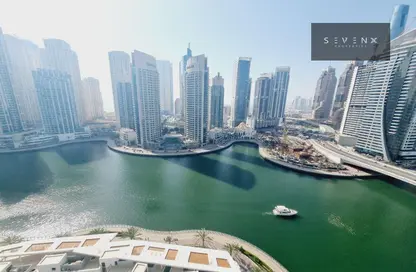 Apartment - 2 Bedrooms - 3 Bathrooms for rent in Time Place Tower - Dubai Marina - Dubai