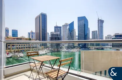 Apartment - 1 Bedroom - 2 Bathrooms for sale in Central Tower - Bay Central - Dubai Marina - Dubai