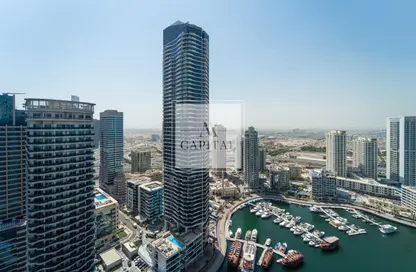 Apartment - 2 Bedrooms - 2 Bathrooms for sale in Sparkle Tower 1 - Sparkle Towers - Dubai Marina - Dubai