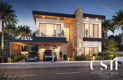 Villa - 5 Bedrooms - 6 Bathrooms for sale in Costa Brava 1 - Costa Brava at DAMAC Lagoons - Damac Lagoons - Dubai