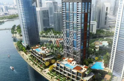 Duplex - 1 Bedroom - 2 Bathrooms for sale in Peninsula Five - Peninsula - Business Bay - Dubai