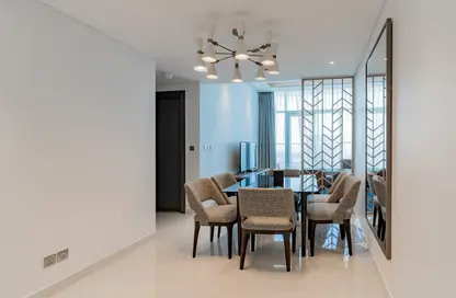 Dining Room image for: Apartment - 1 Bedroom - 1 Bathroom for rent in PRIVE BY DAMAC (A) - DAMAC Maison Privé - Business Bay - Dubai, Image 1