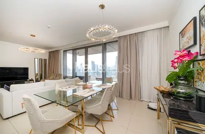 Apartment - 2 Bedrooms - 3 Bathrooms for rent in Boulevard Point - Downtown Dubai - Dubai