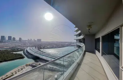 Apartment - 3 Bedrooms - 4 Bathrooms for rent in Oceanscape - Shams Abu Dhabi - Al Reem Island - Abu Dhabi