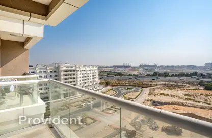 Apartment - Studio - 1 Bathroom for rent in Siraj Tower - Arjan - Dubai