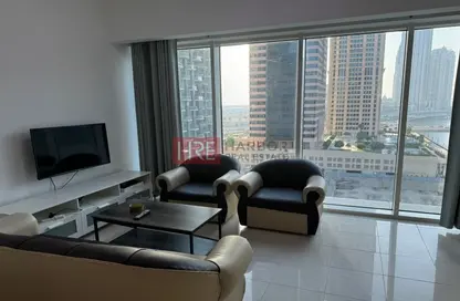 Apartment - 1 Bathroom for rent in West Wharf - Business Bay - Dubai