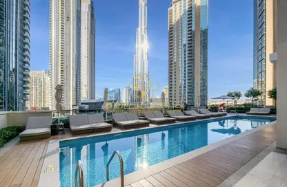 Apartment - 2 Bedrooms - 2 Bathrooms for rent in Act Towers - Opera District - Downtown Dubai - Dubai