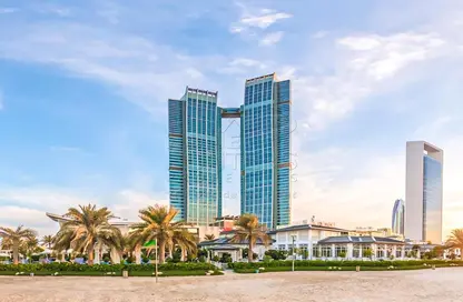 Duplex - 2 Bedrooms - 3 Bathrooms for rent in Nation Towers - Corniche Road - Abu Dhabi