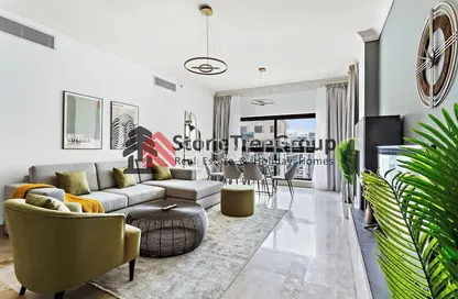 Apartment - 2 Bedrooms - 2 Bathrooms for rent in The Fairmont Palm Residence South - The Fairmont Palm Residences - Palm Jumeirah - Dubai