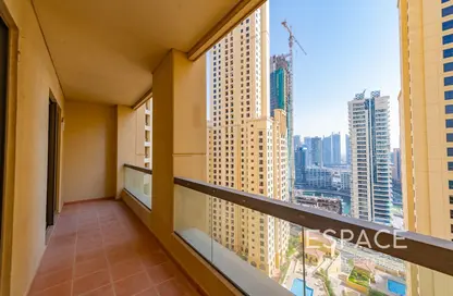 Balcony image for: Apartment - 2 Bedrooms - 3 Bathrooms for sale in Sadaf 6 - Sadaf - Jumeirah Beach Residence - Dubai, Image 1