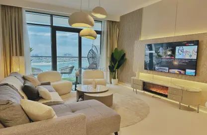 Apartment - 1 Bedroom - 1 Bathroom for rent in Marina Vista - EMAAR Beachfront - Dubai Harbour - Dubai