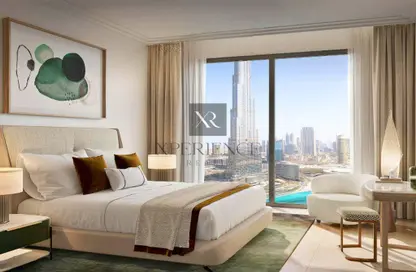 Apartment - 3 Bedrooms - 3 Bathrooms for sale in St Regis The Residences - Burj Khalifa Area - Downtown Dubai - Dubai