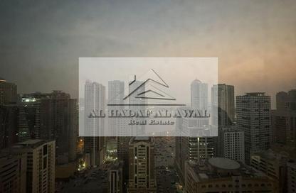 Apartment - 1 Bedroom - 2 Bathrooms for rent in Palm Towers - Al Majaz - Sharjah