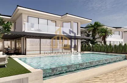 Villa - 5 Bedrooms - 7 Bathrooms for sale in Garden Homes Frond C - Garden Homes - Palm Jumeirah - Dubai