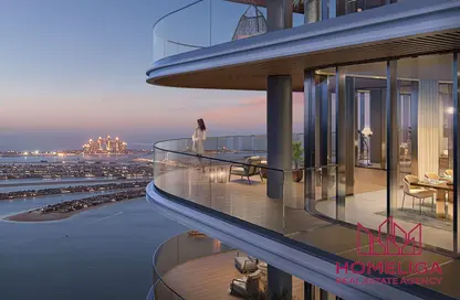 Apartment - 1 Bedroom - 1 Bathroom for sale in Bayview - EMAAR Beachfront - Dubai Harbour - Dubai