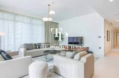 Apartment - 3 Bedrooms - 3 Bathrooms for sale in Marina Vista - EMAAR Beachfront - Dubai Harbour - Dubai