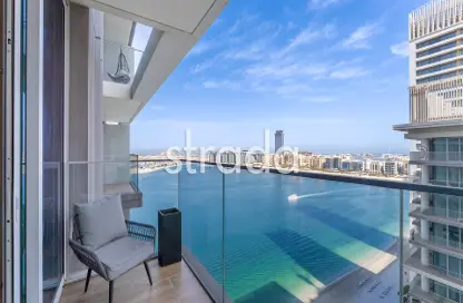 Apartment - 2 Bedrooms - 2 Bathrooms for sale in Beach Isle - EMAAR Beachfront - Dubai Harbour - Dubai