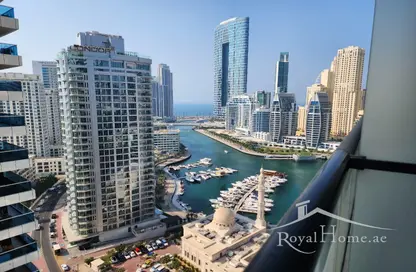 Apartment - 1 Bedroom - 2 Bathrooms for sale in Escan Tower - Dubai Marina - Dubai