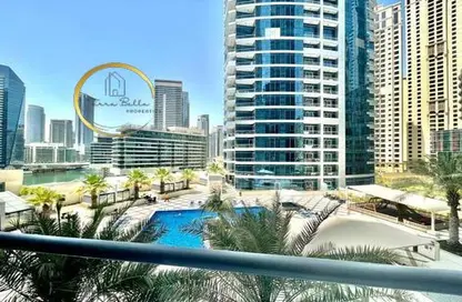 Apartment - 1 Bedroom - 2 Bathrooms for rent in Central Tower - Bay Central - Dubai Marina - Dubai