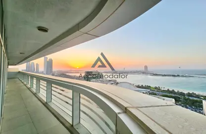 Apartment - 3 Bedrooms - 4 Bathrooms for rent in Al Ain Tower - Khalidiya Street - Al Khalidiya - Abu Dhabi